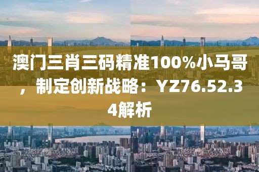 澳门三肖三码精准100%小马哥，制定创新战略：YZ76.52.34解析