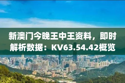 新澳门今晚王中王资料，即时解析数据：KV63.54.42概览