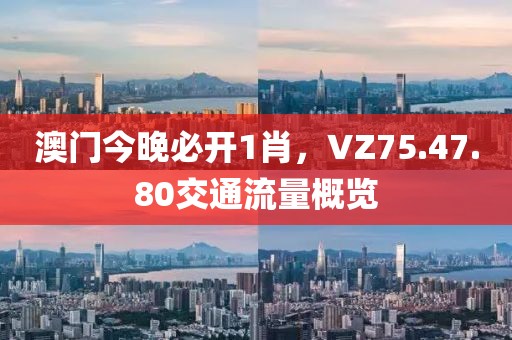 澳门今晚必开1肖，VZ75.47.80交通流量概览