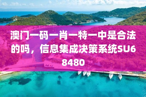 澳门一码一肖一特一中是合法的吗，信息集成决策系统SU68480