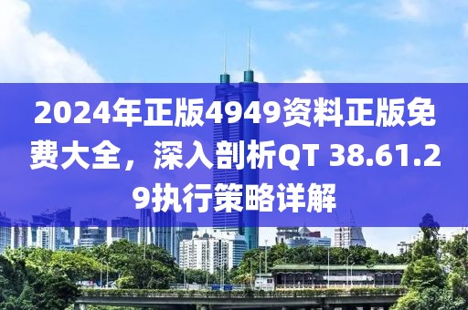 2024年正版4949资料正版免费大全，深入剖析QT 38.61.29执行策略详解