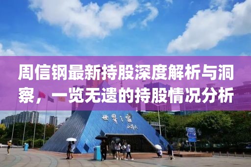 周信钢最新持股深度解析与洞察，一览无遗的持股情况分析
