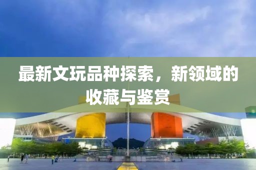 最新文玩品种探索，新领域的收藏与鉴赏