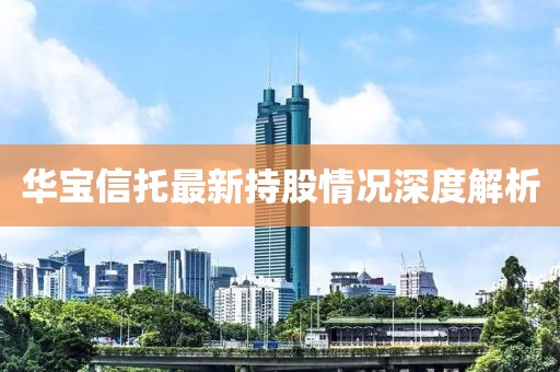 华宝信托最新持股情况深度解析