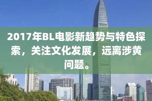 2017年BL电影新趋势与特色探索，关注文化发展，远离涉黄问题。