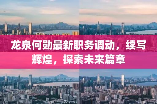 龙泉何勋最新职务调动，续写辉煌，探索未来篇章