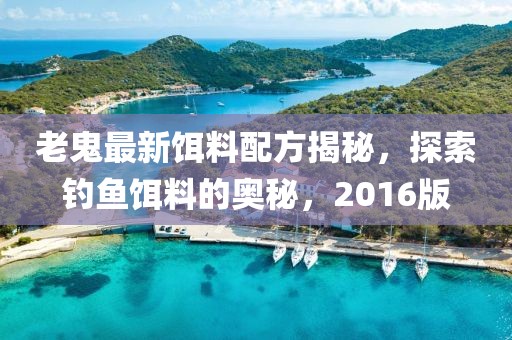 老鬼最新饵料配方揭秘，探索钓鱼饵料的奥秘，2016版