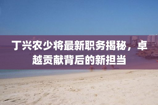 丁兴农少将最新职务揭秘，卓越贡献背后的新担当