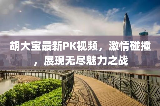 胡大宝最新PK视频，激情碰撞，展现无尽魅力之战