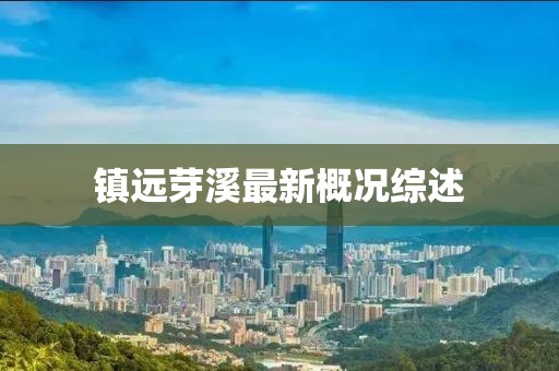 镇远芽溪最新概况综述