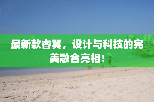 最新款睿翼，设计与科技的完美融合亮相！