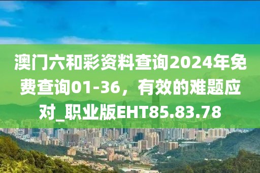 澳门六和彩资料查询2024年免费查询01-36，有效的难题应对_职业版EHT85.83.78