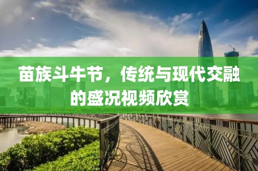 苗族斗牛节，传统与现代交融的盛况视频欣赏