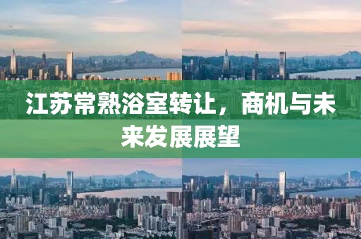 江苏常熟浴室转让，商机与未来发展展望