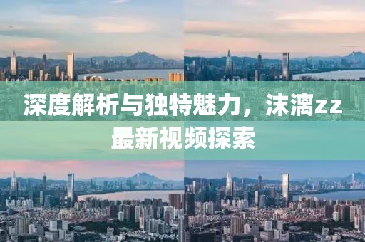 深度解析与独特魅力，沫漓zz最新视频探索