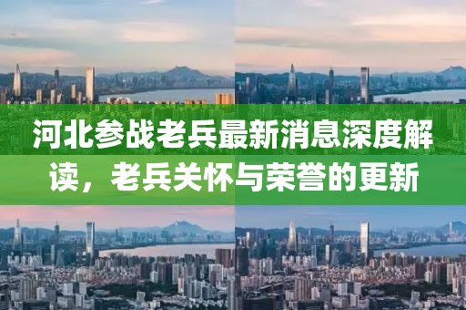河北参战老兵最新消息深度解读，老兵关怀与荣誉的更新