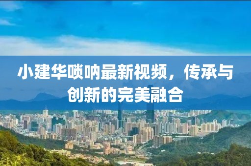 小建华唢呐最新视频，传承与创新的完美融合