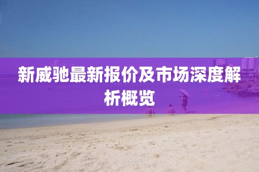 新威驰最新报价及市场深度解析概览