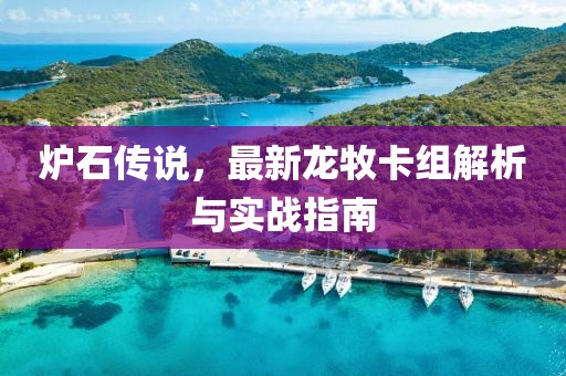 炉石传说，最新龙牧卡组解析与实战指南
