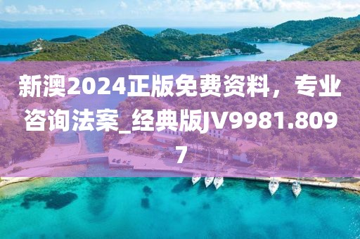 新澳2024正版免费资料，专业咨询法案_经典版JV9981.8097