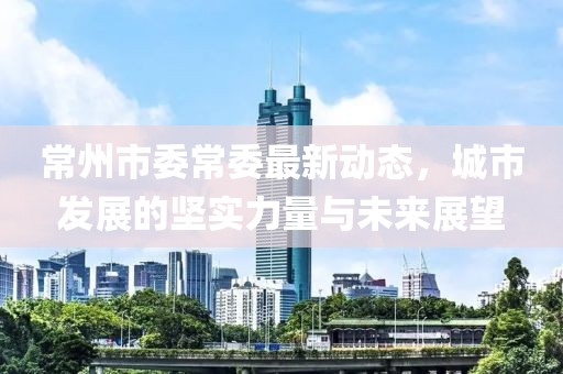 常州市委常委最新动态，城市发展的坚实力量与未来展望