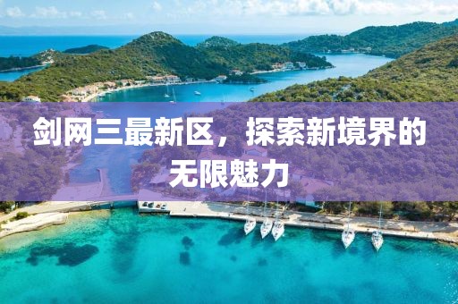 剑网三最新区，探索新境界的无限魅力