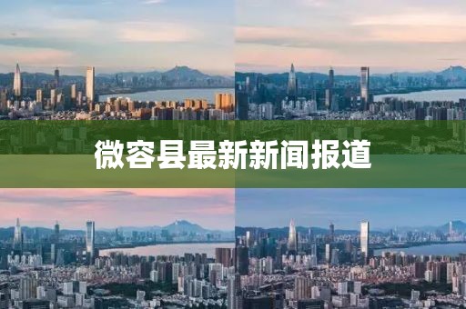 微容县最新新闻报道