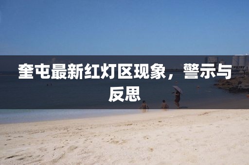 奎屯最新红灯区现象，警示与反思