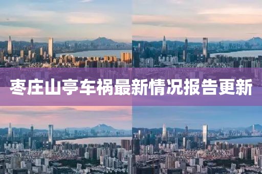 枣庄山亭车祸最新情况报告更新