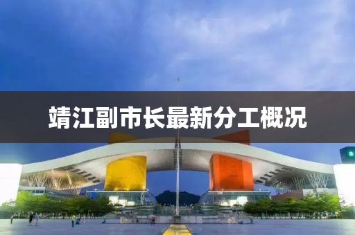 靖江副市长最新分工概况