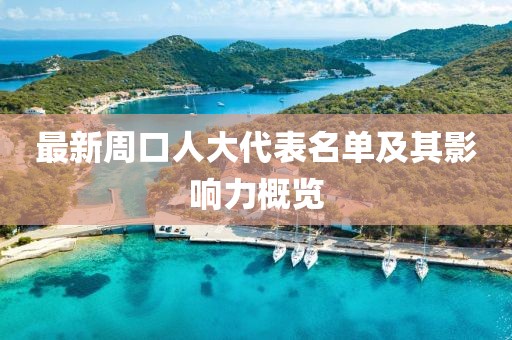 最新周口人大代表名单及其影响力概览