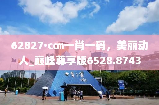 62827·c㎝一肖一码，美丽动人_巅峰尊享版6528.8743