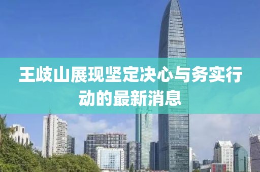 王歧山展现坚定决心与务实行动的最新消息