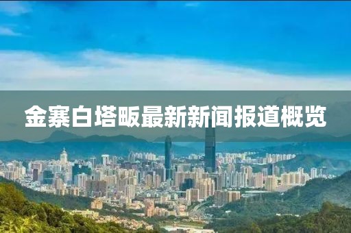 金寨白塔畈最新新闻报道概览