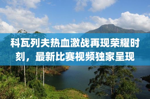 科瓦列夫热血激战再现荣耀时刻，最新比赛视频独家呈现