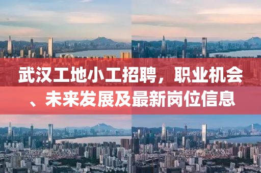 武汉工地小工招聘，职业机会、未来发展及最新岗位信息