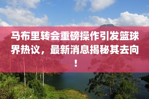 马布里转会重磅操作引发篮球界热议，最新消息揭秘其去向！
