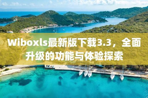 Wiboxls最新版下载3.3，全面升级的功能与体验探索