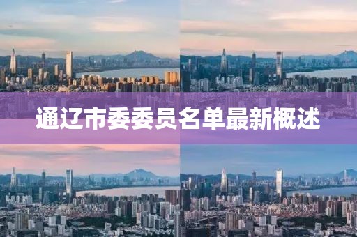 通辽市委委员名单最新概述