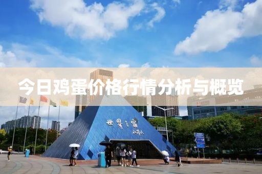 今日鸡蛋价格行情分析与概览