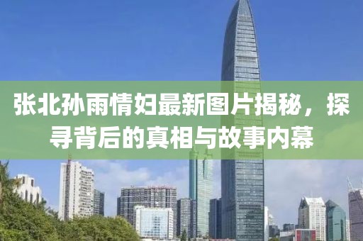 张北孙雨情妇最新图片揭秘，探寻背后的真相与故事内幕