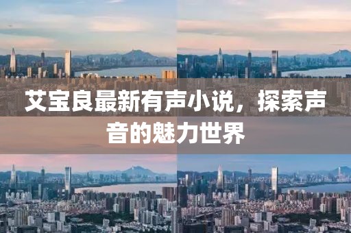 艾宝良最新有声小说，探索声音的魅力世界
