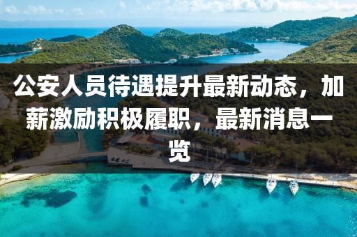 公安人员待遇提升最新动态，加薪激励积极履职，最新消息一览
