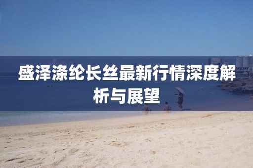 盛泽涤纶长丝最新行情深度解析与展望