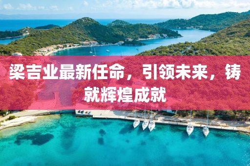 梁吉业最新任命，引领未来，铸就辉煌成就