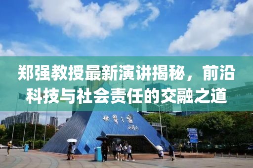 郑强教授最新演讲揭秘，前沿科技与社会责任的交融之道