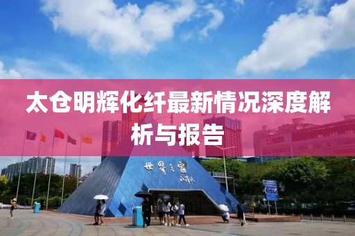太仓明辉化纤最新情况深度解析与报告