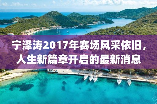 宁泽涛2017年赛场风采依旧，人生新篇章开启的最新消息