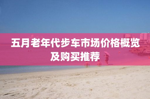五月老年代步车市场价格概览及购买推荐