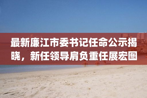 最新廉江市委书记任命公示揭晓，新任领导肩负重任展宏图